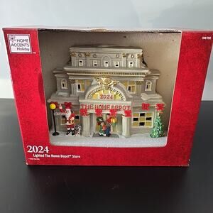 The Home Depot Store Canterbury Lane Lighted (2023) Home Accents Holiday NEW D4